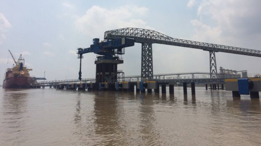 Dos millones de toneladas de carbón exportará nuevo muelle