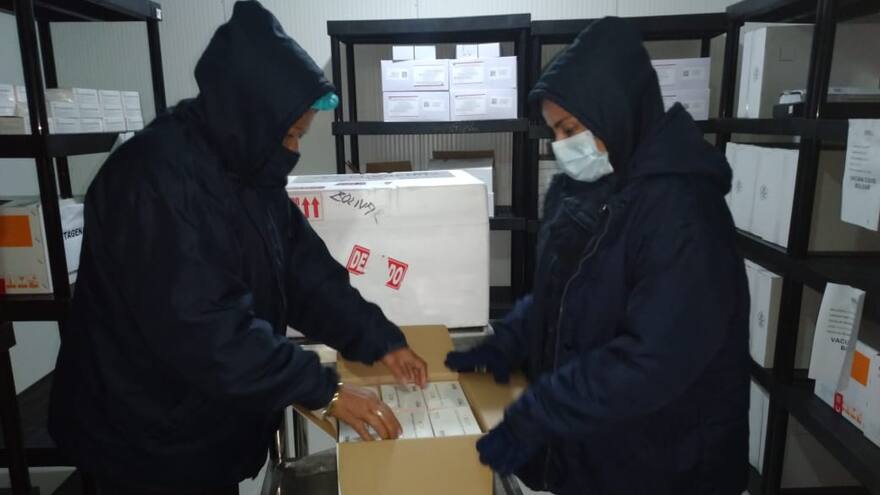 En Bolívar, turno de vacunas para mayores de 80 años