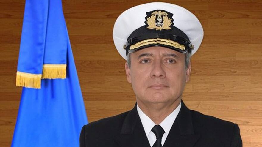 Vicealmirante Durán, nuevo comandante de la Armada