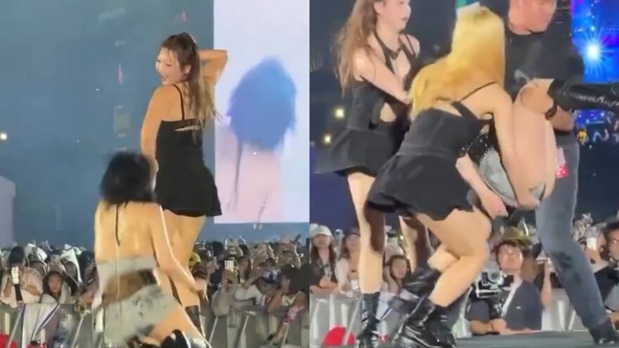 Video: Hyuna, reconocida estrella de K-pop, se desmayó en pleno concierto
