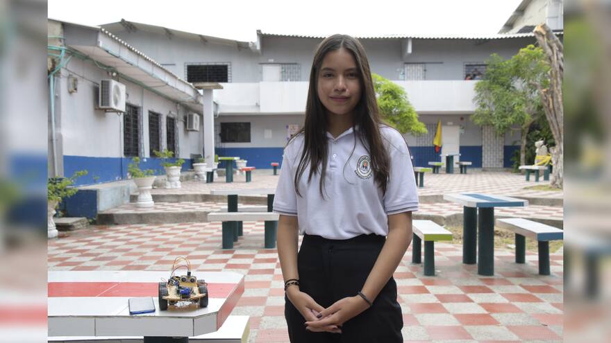 Estudiante barranquillera logró recaudar fondos para asistir a Olimpiadas