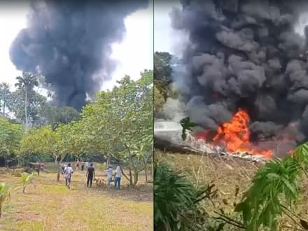 Cinco familias cordobesas esperan noticias de sus seres queridos que viajaban en el Hércules C-130 que se accidentó en Putumayo