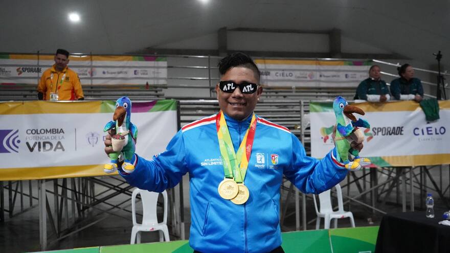 Oro, plata y bronce en el cierre de Atlántico en los Juegos Nacionales