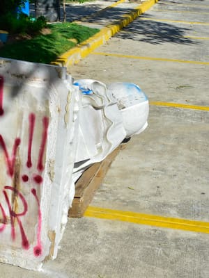 La estatua de Colón | La columna de Jesús Ferro Bayona