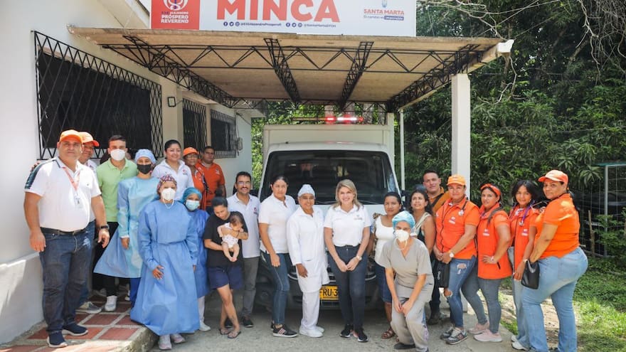 Reabren puestos de salud de La Tagua y Tigrera en área rural de Santa Marta
