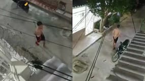 Lanzan desde un motocarro a un joven maniatado y con signos de tortura en Villa Katanga