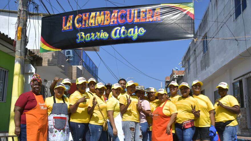 Barrio Abajo inició el 2023 al son de ‘La Chambaculera’
