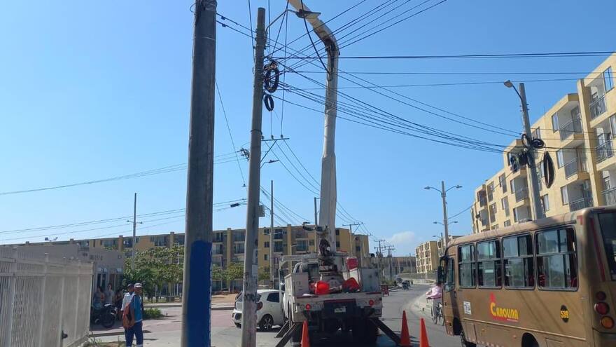 Invierten más de $2 mil millones para nuevo circuito eléctrico en Soledad