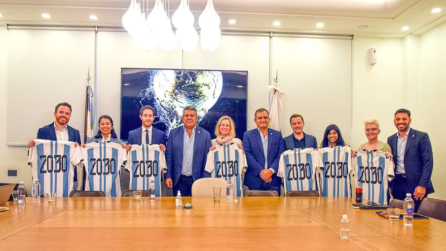 La Fifa inspecciona instalaciones deportivas argentinas rumbo al Mundial 2030