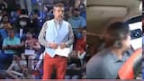 Video: periodista deportivo fue asaltado en plena transmisión en vivo