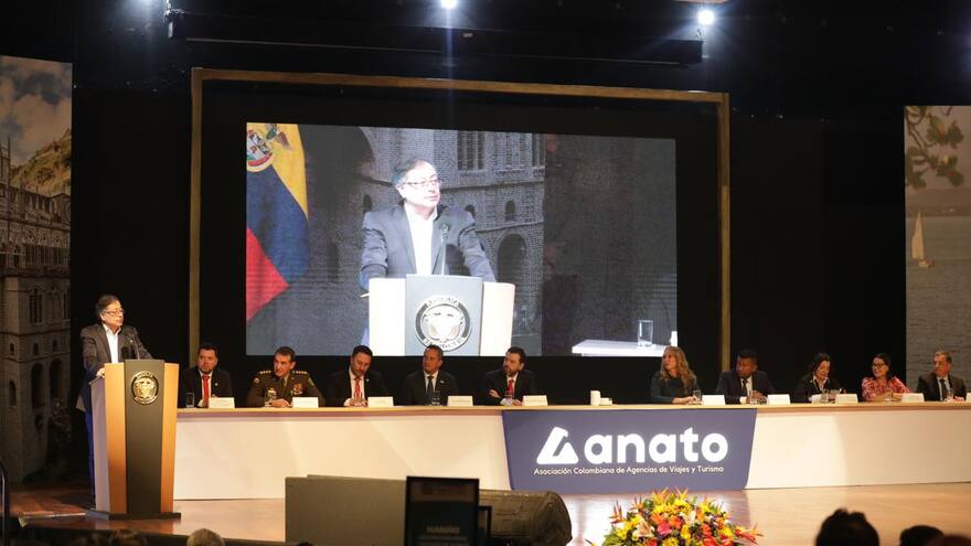 Petro habló de Sincelejo como ciudad violenta ante el mundo en evento de Anato