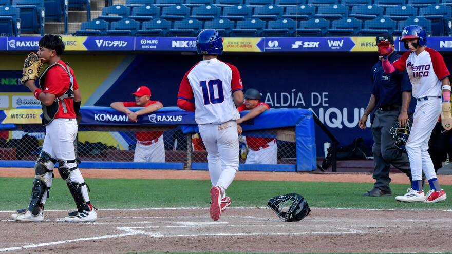 Guam-azo de Puerto Rico en el Mundial Sub-15 de Béisbol: ganó 24-0