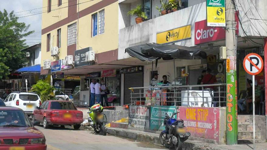 Desconocidos cometen hurto a un Efecty en la Murillo con 27