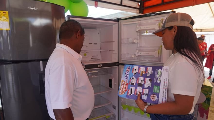 Realizan jornada para sustitución de neveras antiguas en los municipios