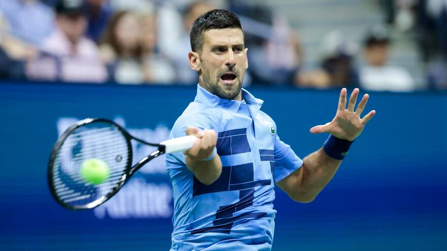 Novak Djokovic tiene un sólido debut en el US Open