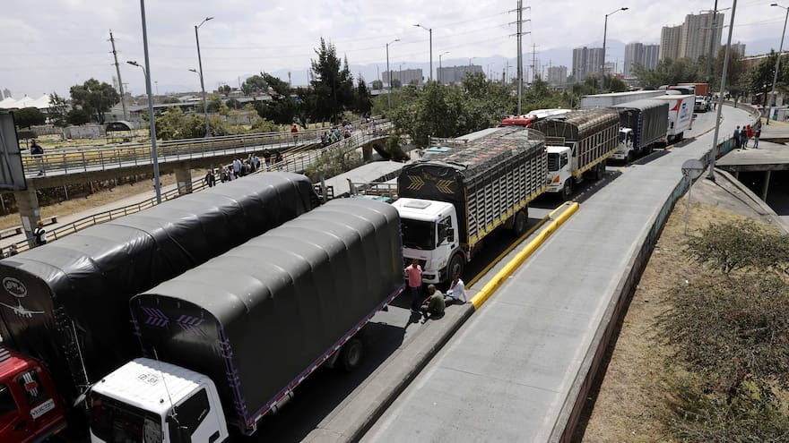 Paro camionero: hay 153 actividades de protesta en 23 departamentos