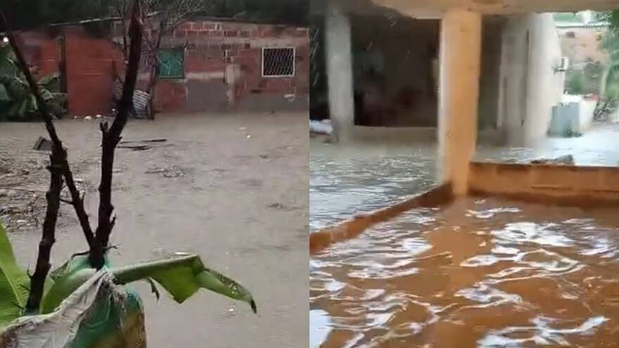 En Barranquilla; Fuertes lluvias dejaron casas inundadas en el corregimiento La Playa