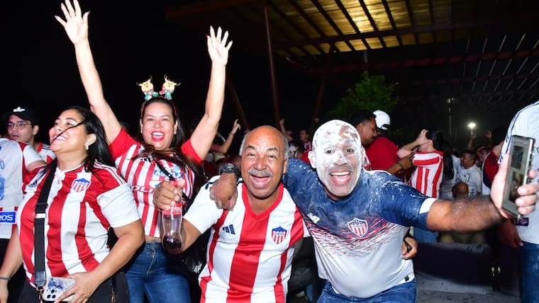 Celebración en Barranquilla por la estrella 11 de Junior
