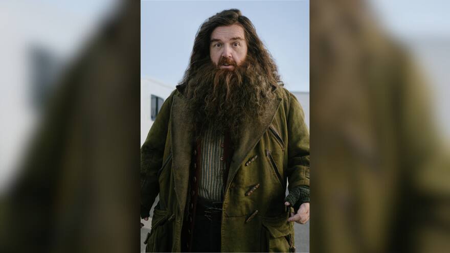 Así luce Rubeus Hagrid en la nueva serie de Harry Potter