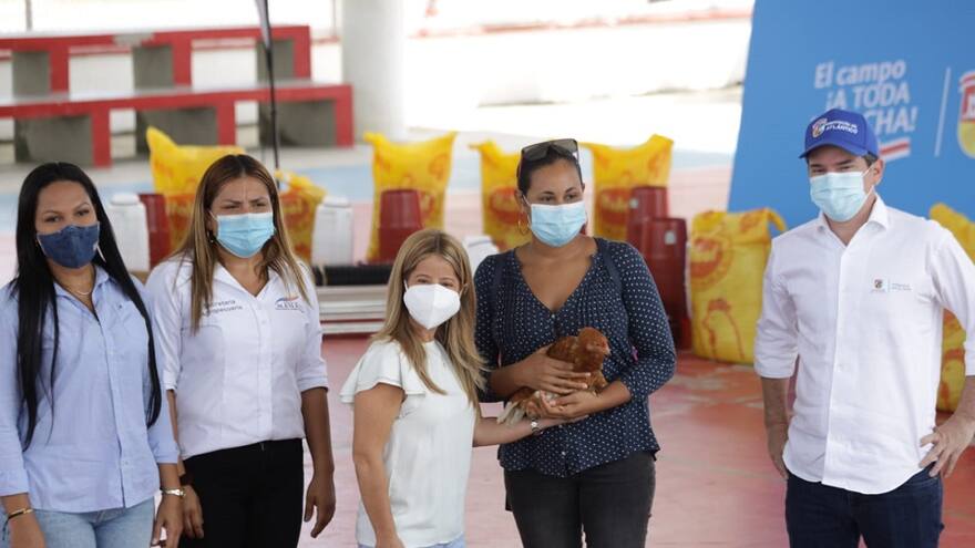 Con Patios Caseros Productivos se benefician 550 familias del Atlántico