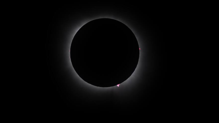 Eclipse solar 8 de abril de 2024: las mejores imágenes