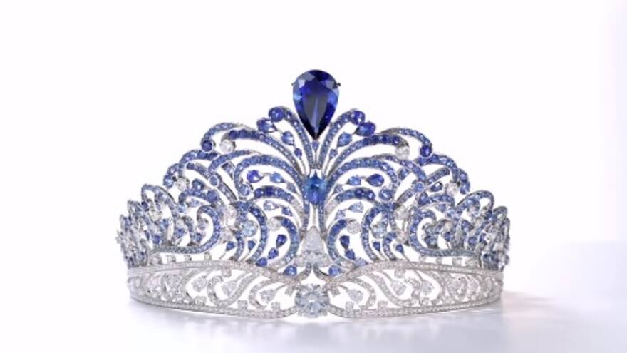 Miss Universo presenta su nueva corona, avaluada en 5,3 millones de dólares