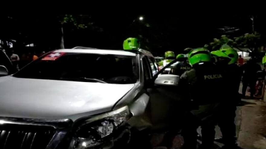 Robo de camioneta desató balacera entre delincuentes y policías