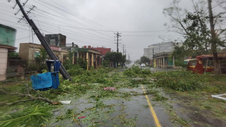 Imágenes de los daños que dejó el huracán Ian en su paso por Cuba