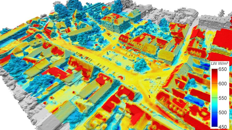 Crean drones especiales para detectar y minimizar las islas de calor urbano