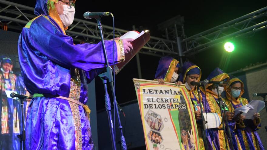 Imágenes del Festival de letanías en Barrio Abajo