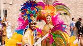 Los reyes del Carnaval de la 44 regresan a Cartagena para brillar en el desfile de Getsemaní