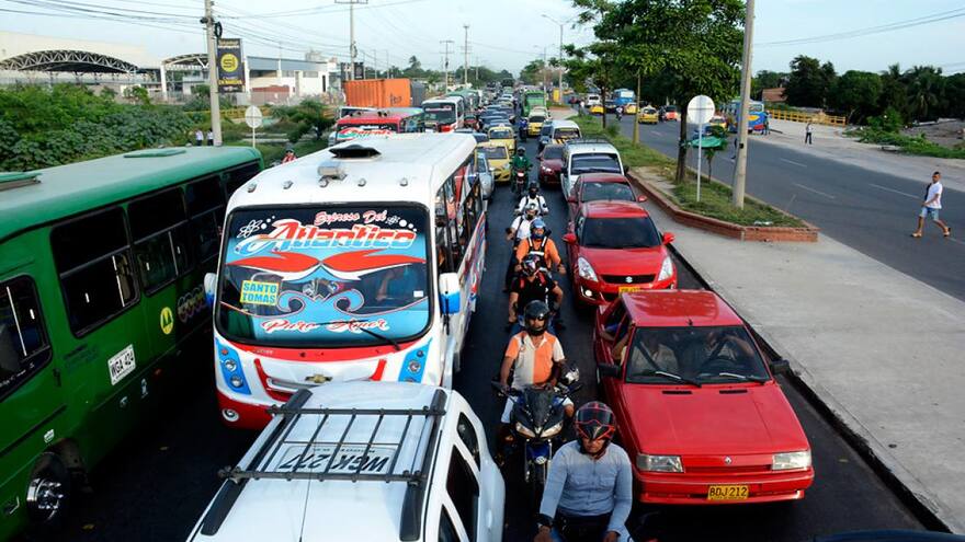 Carril preferencial para transporte público desde este lunes 27 de diciembre