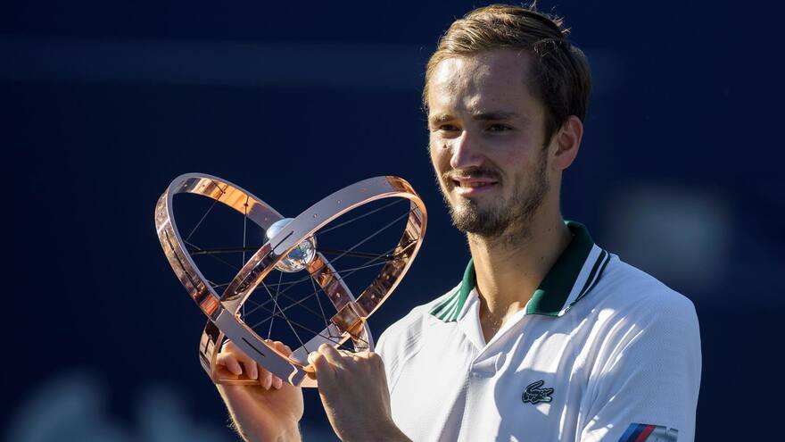 Daniil Medvedev gritó campeón en el Masters de Toronto