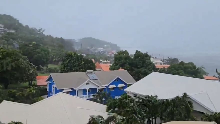 Beryl: un muerto y una “inmensa destrucción” en San Vicente y las Granadinas