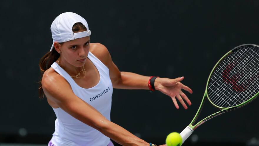 La meta de Emiliana Arango, meterse entre las 100 mejores lo antes posible