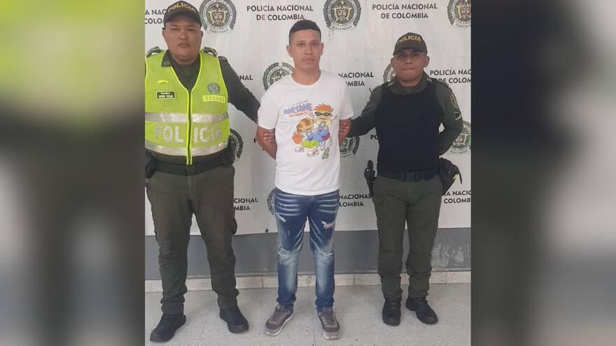 Policía capturó a un presunto homicida en el barrio Las Nieves