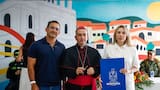 Alcalde y gestora social de Montería le dan bienvenida al nuevo obispo de la ciudad