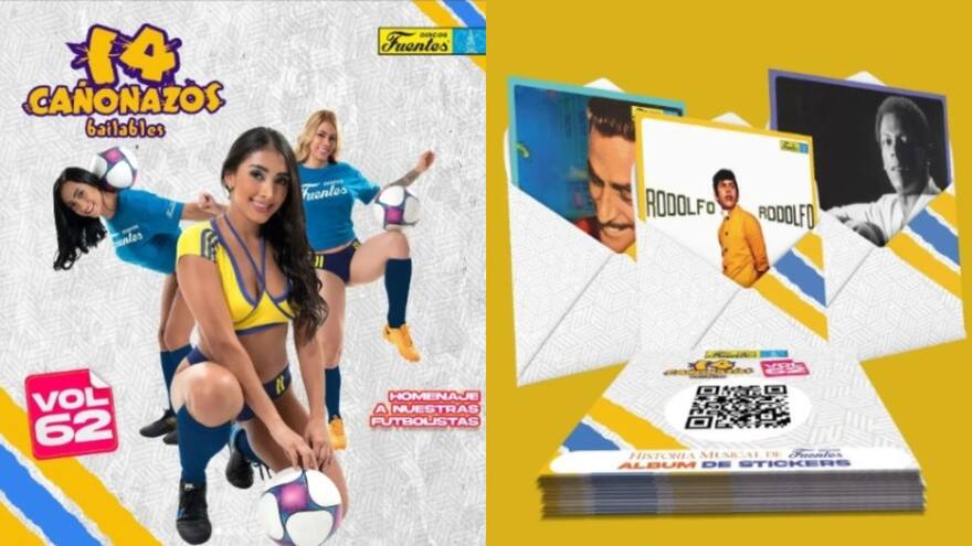 Álbum con la música de siempre: Discos Fuentes fusionó los 14 Cañonazos Bailables con el placer de coleccionar láminas