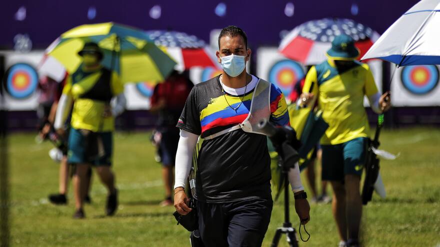 Pineda y Acosta no clasificaron a la modalidad de mixtos en tiro con arco