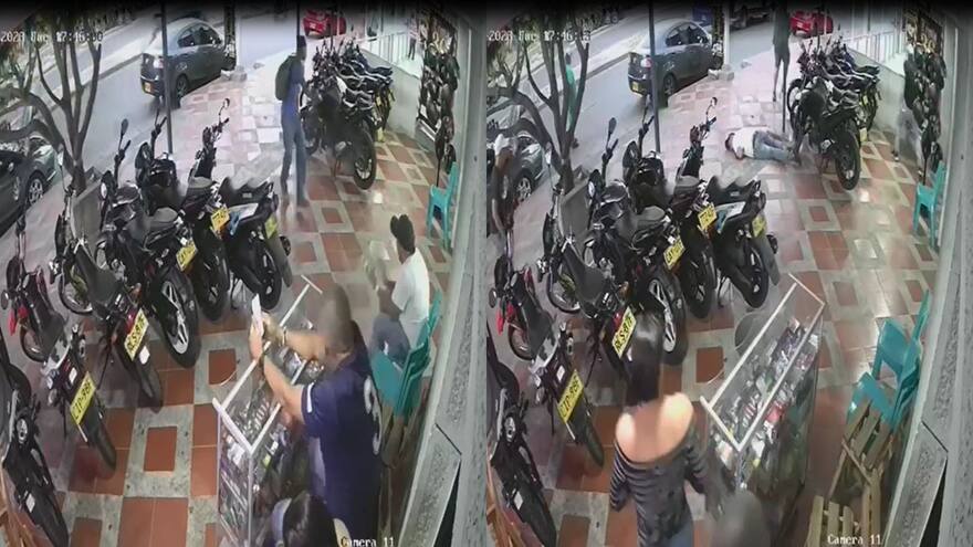 Pistolero asesina a hombre en negocio de la carrera 8