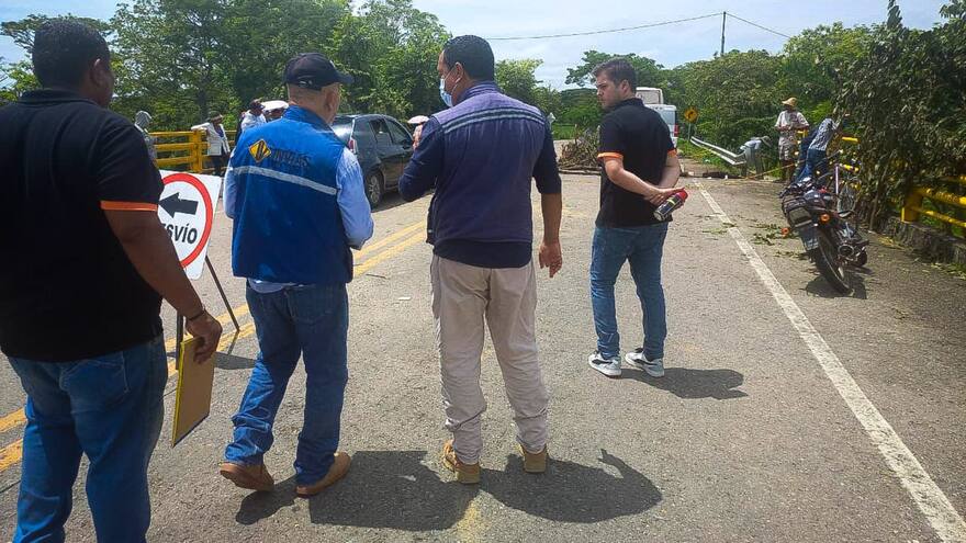 Invías habilitó paso para vehículos livianos en el tramo Guayepo - Majagual