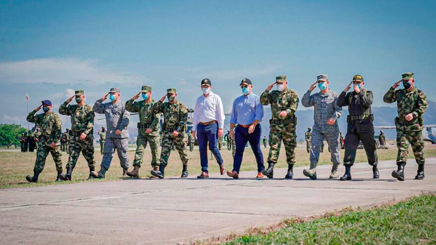 'Vamos a doblegar al narcotráfico': Duque