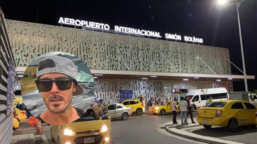 'Qué vergüenza': Tatán Mejía se queja por calor en aeropuerto de Santa Marta