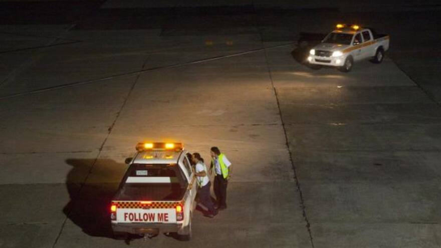 Se accidenta avión con nueve personas en el aeropuerto de Santo Domingo