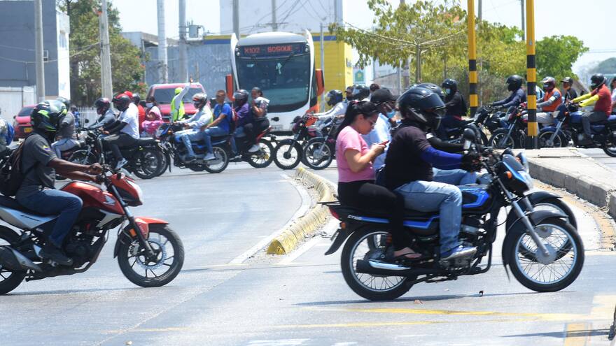 Mototaxismo, la problemática que estalló en Cartagena