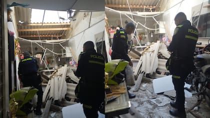 Cilindro de gas cayó dentro de una vivienda en Villa Estadio, Soledad: “Mi hijo estaba en la sala y salió corriendo a pedir ayuda para la abuela”