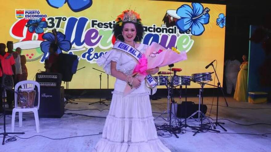 La soledeña Yizlaine Zambrano hace historia en el Reinado Nacional del Bullerengue