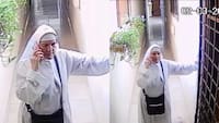 Hombre se hizo pasar por monja y burló la seguridad de edificio en Barranquilla