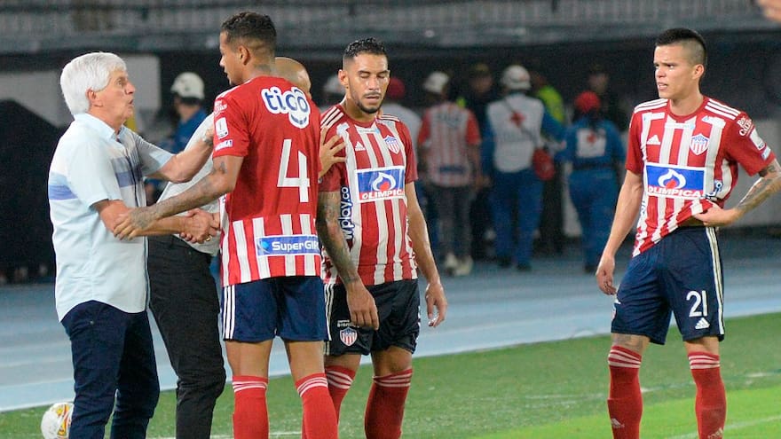Las bajas de Junior que ha afrontado el técnico Julio Comesaña