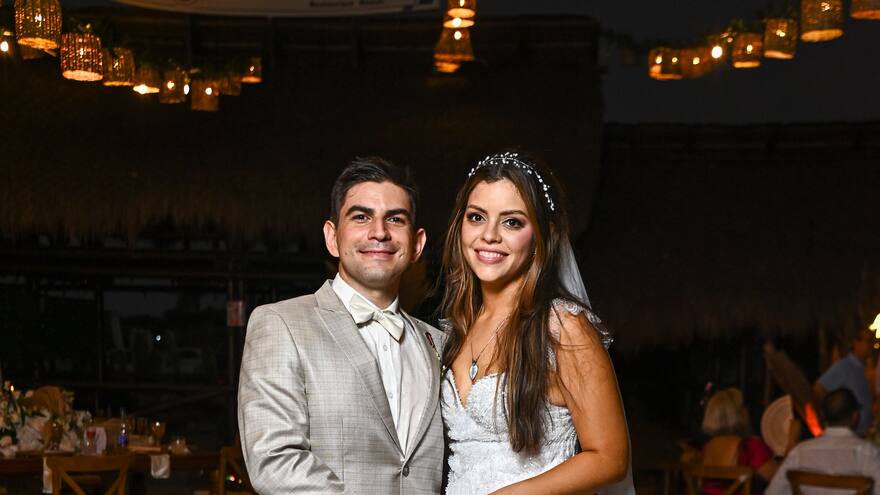 Matrimonio de Luis Fernando Díaz Sierra y Lina María Del Risco Chadid